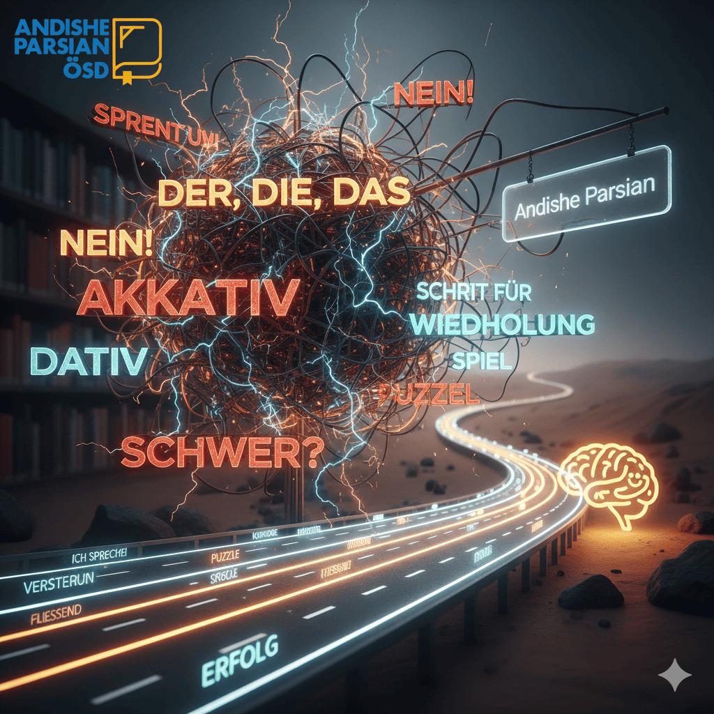 چرا مغز ما در یادگیری آلمانی مقاومت می‌کنه؟